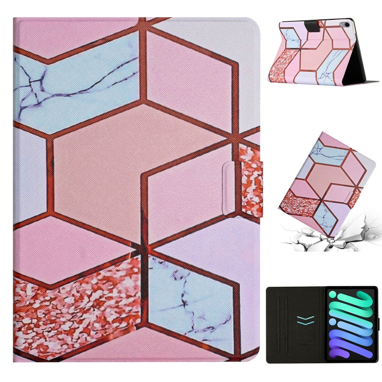 Marble Pattern Smart Leather Tablet Case, For iPad Pro 10.5 2019 / 10.2, For iPad Pro 11 2020, For iPad Air / Air 2 / 9.7 2018 / 2017, For iPad mini 2024 /mini 6, For iPad mini 5 / 4 / 3 / 2 / 1