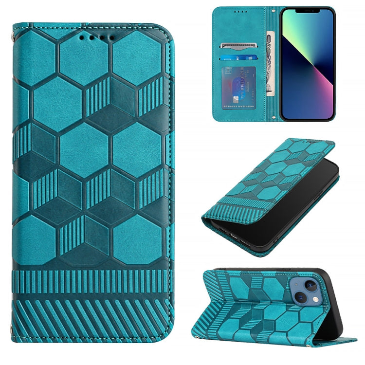Football Texture Magnetic Leather Flip Phone Case, For iPhone 13 mini, For iPhone 13, For iPhone 13 Pro, For iPhone 13 Pro Max
