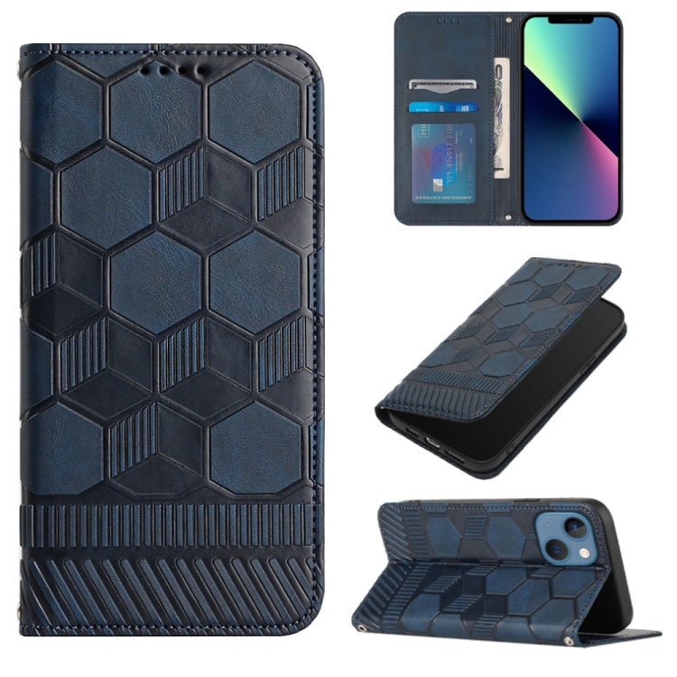 Football Texture Magnetic Leather Flip Phone Case, For iPhone 13 mini, For iPhone 13, For iPhone 13 Pro, For iPhone 13 Pro Max