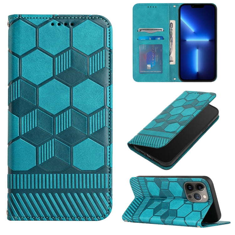 Football Texture Magnetic Leather Flip Phone Case, For iPhone 13 mini, For iPhone 13, For iPhone 13 Pro, For iPhone 13 Pro Max