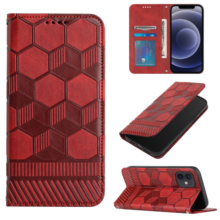 Football Texture Magnetic Leather Flip Phone Case, For iPhone 12 mini, For iPhone 12 / 12 Pro, For iPhone 12 Pro Max, For iPhone 11