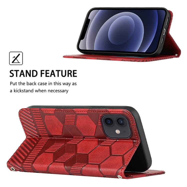 Football Texture Magnetic Leather Flip Phone Case, For iPhone 12 mini, For iPhone 12 / 12 Pro, For iPhone 12 Pro Max, For iPhone 11