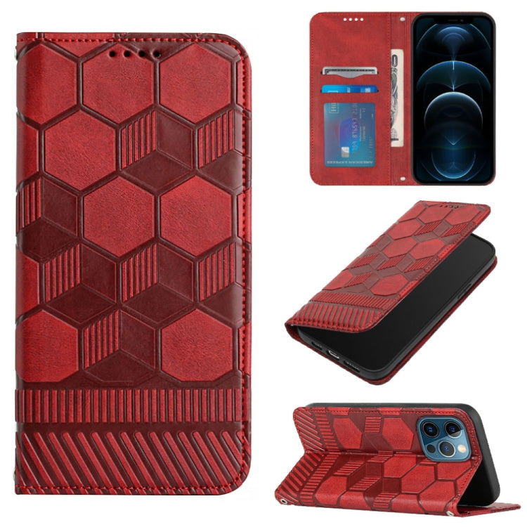 Football Texture Magnetic Leather Flip Phone Case, For iPhone 12 mini, For iPhone 12 / 12 Pro, For iPhone 12 Pro Max, For iPhone 11