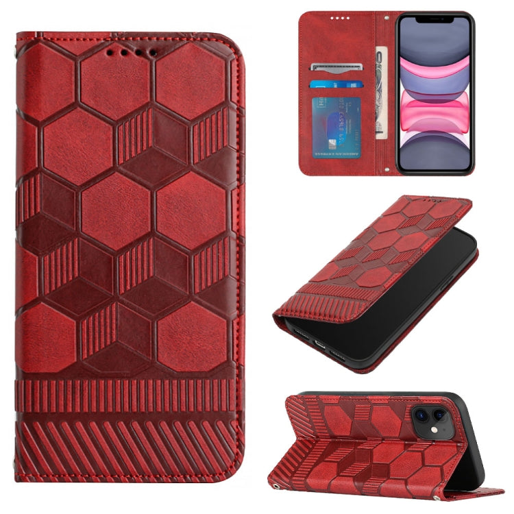 Football Texture Magnetic Leather Flip Phone Case, For iPhone 12 mini, For iPhone 12 / 12 Pro, For iPhone 12 Pro Max, For iPhone 11