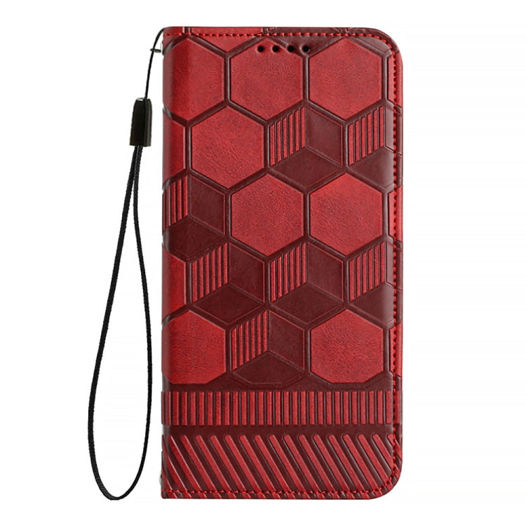 Football Texture Magnetic Leather Flip Phone Case, For iPhone 11 Pro, For iPhone 11 Pro Max, For iPhone SE 2022 / SE 2020 / 8 / 7