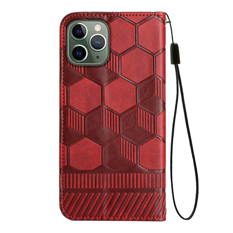 Football Texture Magnetic Leather Flip Phone Case, For iPhone 11 Pro, For iPhone 11 Pro Max, For iPhone SE 2022 / SE 2020 / 8 / 7