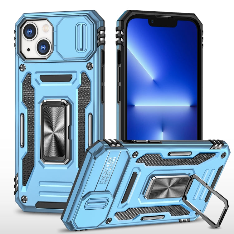 Armor PC + TPU Camera Shield Phone Case, For iPhone 14, For iPhone 14 Plus, For iPhone 14 Pro, For iPhone 14 Pro Max