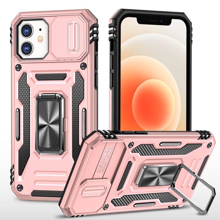 Armor PC + TPU Camera Shield Phone Case, For iPhone 13, For iPhone 13 Pro, For iPhone 13 Pro Max, For iPhone 12