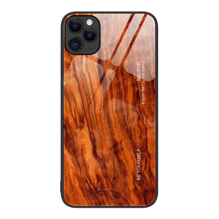 Wood Grain Glass Protective Case, For iPhone XR, For iPhone XS Max, For iPhone 11 Pro, For iPhone 14 Pro Max