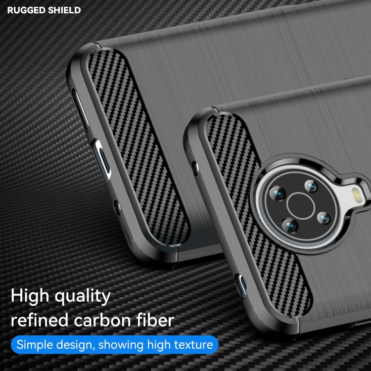 Brushed Texture Carbon Fiber TPU Phone Case, For Nokia G20, For Nokia XR20, For Nokia G50, For Nokia X100, For Nokia G11, For Nokia G21, For Nokia C21