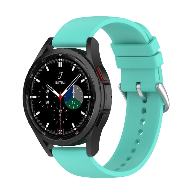 20mm Round Tail Silicone Watch Band, For Samsung Galaxy Watch 5 Pro 45mm
