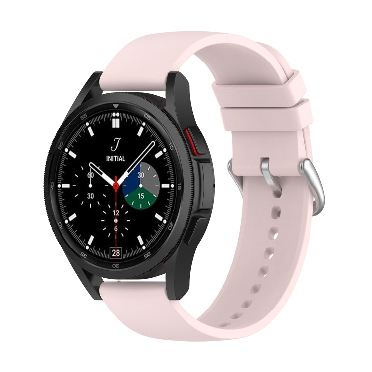 20mm Round Tail Silicone Watch Band, For Samsung Galaxy Watch 5 Pro 45mm
