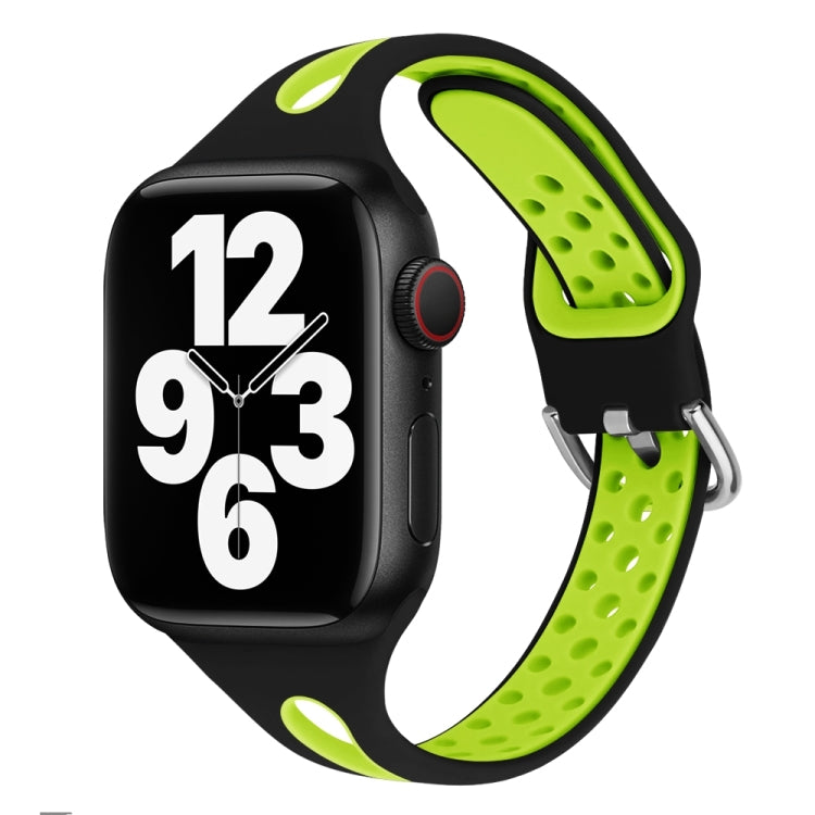 Water Drop Silicone Watch Band For Apple Watch Series, 7 41mm / 6&SE&5&4 40mm / 3&2&1 38mm, 7 45mm / 6&SE&5&4 44mm / 3&2&1 42mm