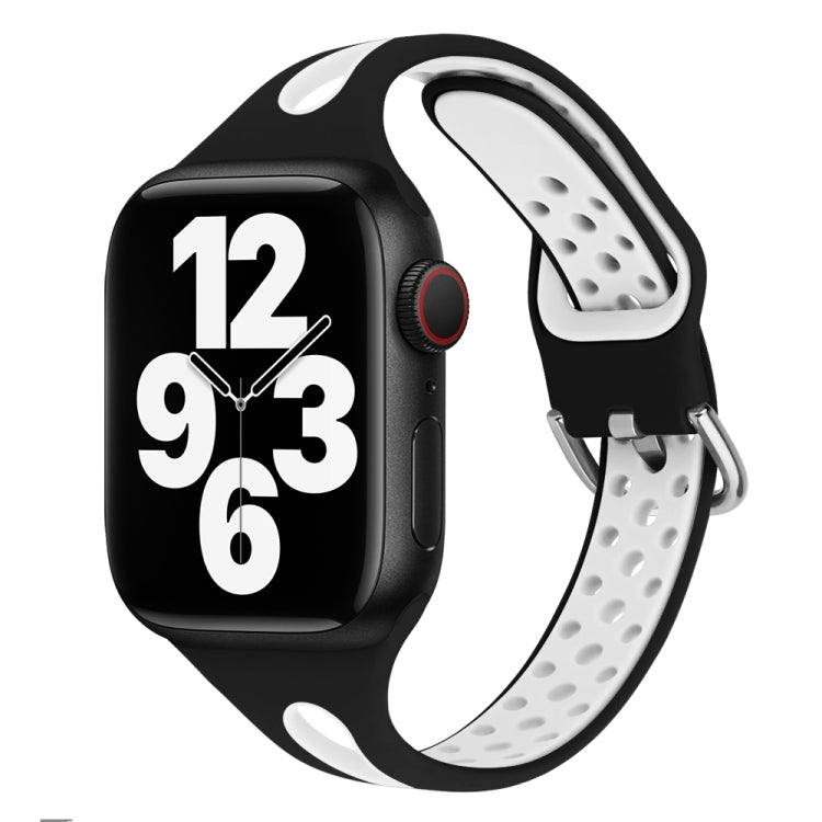 Water Drop Silicone Watch Band For Apple Watch Series, 7 41mm / 6&SE&5&4 40mm / 3&2&1 38mm, 7 45mm / 6&SE&5&4 44mm / 3&2&1 42mm