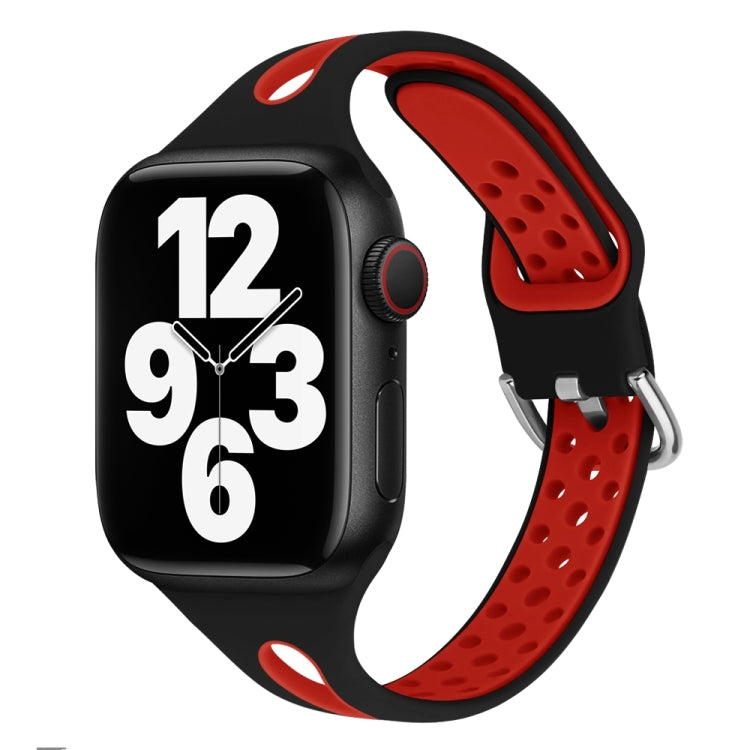Water Drop Silicone Watch Band For Apple Watch Series, 7 41mm / 6&SE&5&4 40mm / 3&2&1 38mm, 7 45mm / 6&SE&5&4 44mm / 3&2&1 42mm