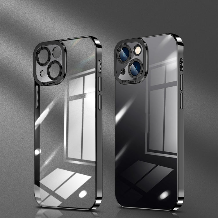 Crystal Plated High Transparency Phone Case, For iPhone 13 mini, For iPhone 13