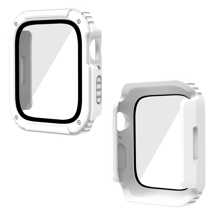 2 in 1 Screen Tempered Glass Film Protective Case