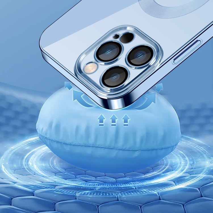 9D Plated Lens Film Clear Phone Case, For iPhone 14 Pro Max