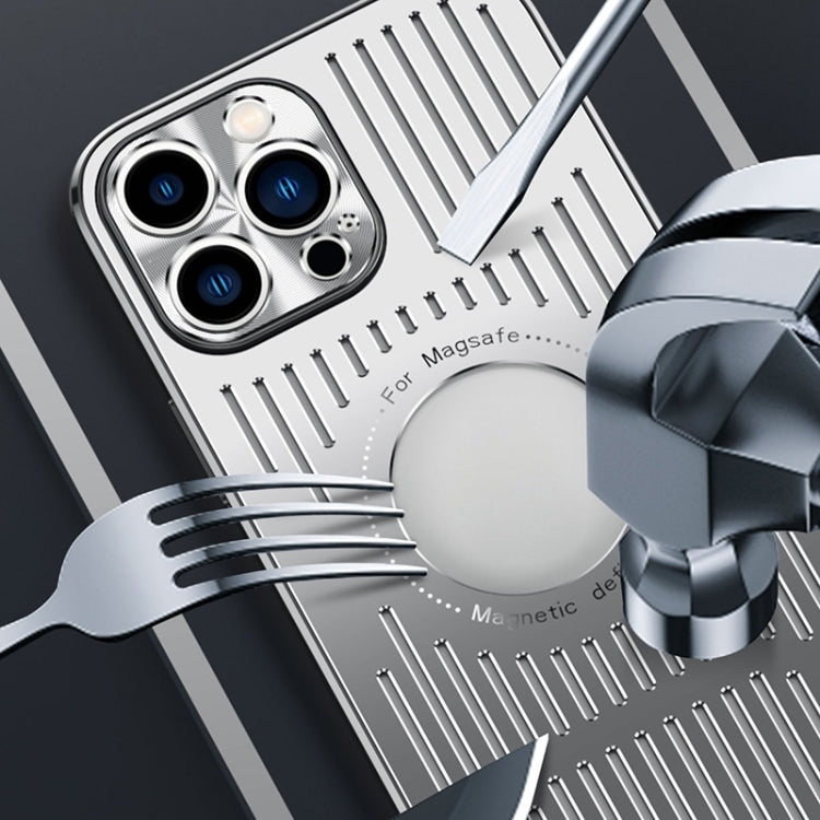 Aluminum Alloy Magsafe Magnetic Cooling Phone Case, For iPhone 14, For iPhone 14 Plus, For iPhone 14 Pro, For iPhone 14 Pro Max