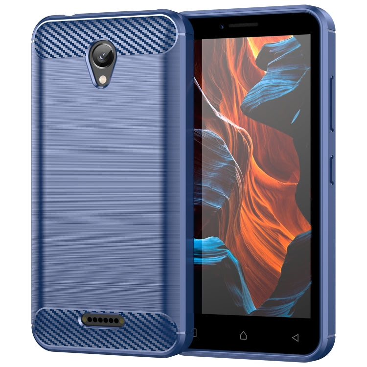 Brushed Texture Carbon Fiber TPU Phone Case, For Lenovo A1010, For Lenovo Vibe A Plus, For Lenovo Vibe B, For Lenovo Lemon K12, For Lenovo K14