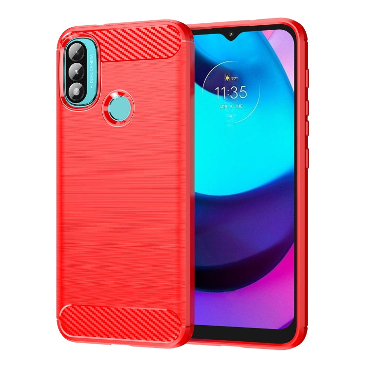 Brushed Texture Carbon Fiber TPU Phone Case, For Lenovo A1010, For Lenovo Vibe A Plus, For Lenovo Vibe B, For Lenovo Lemon K12, For Lenovo K14
