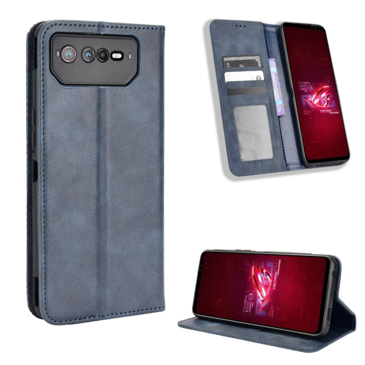Magnetic Buckle Retro Texture Leather Phone Case, For Tecno Pova3, For Tecno Spark 9 Pro, For ASUS ROG Phone 6 / 6 Pro, For ASUS Zenfone 9, For Huawei nova Y90, For Cubot X50