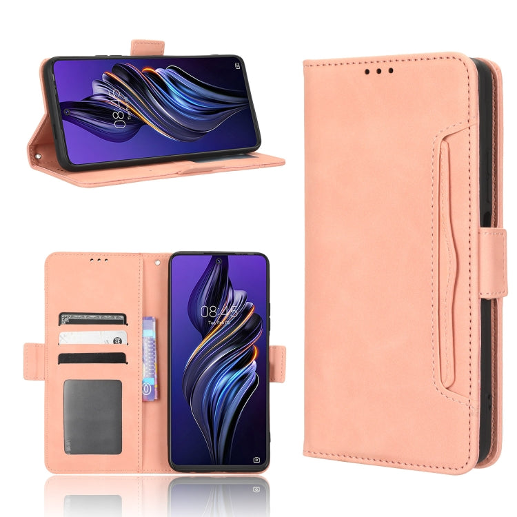Skin Feel Calf Texture Card Slots Leather Phone Case