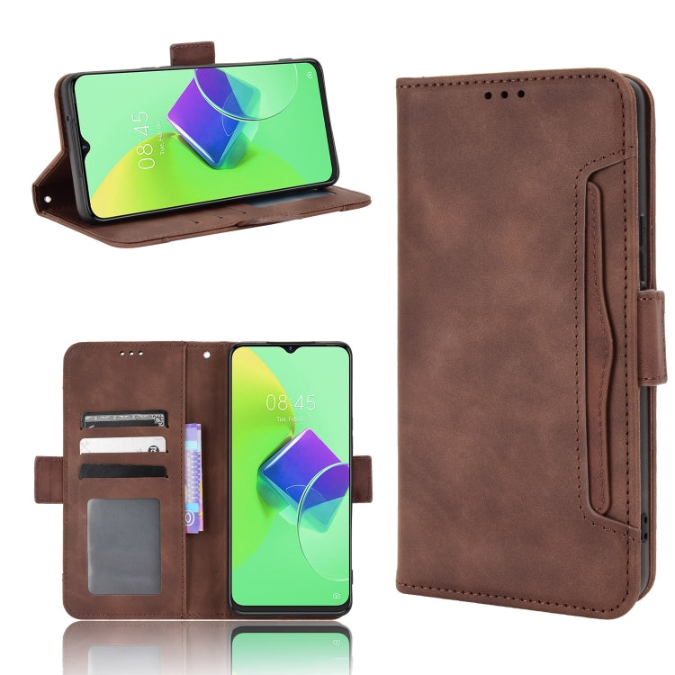 Skin Feel Calf Texture Card Slots Leather Phone Case