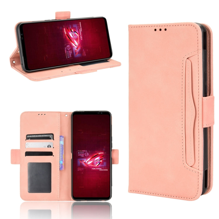 Skin Feel Calf Texture Card Slots Leather Phone Case