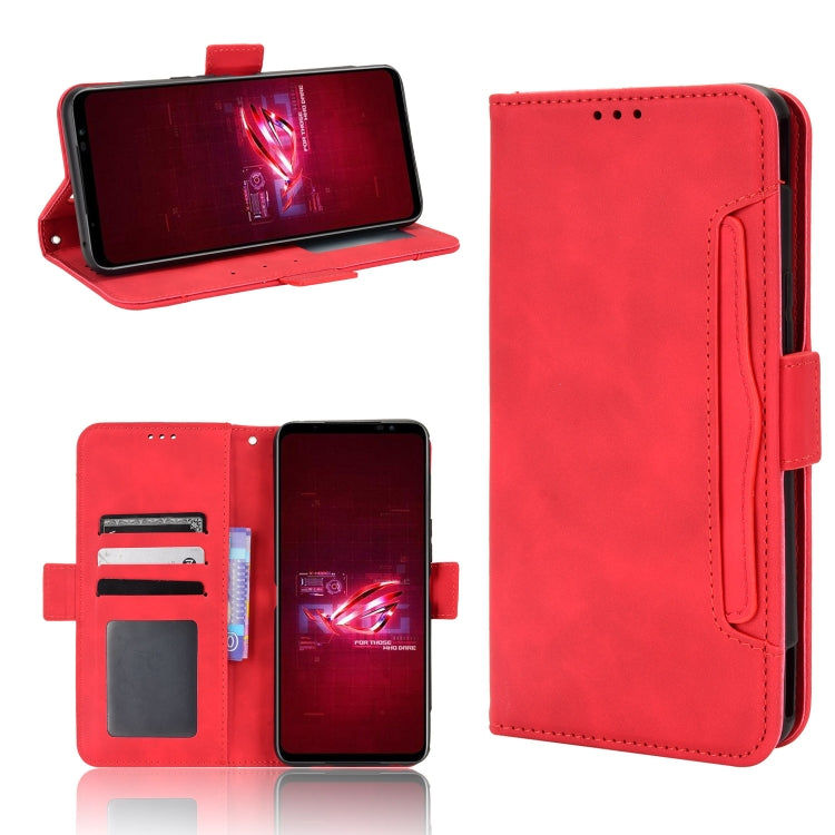 Skin Feel Calf Texture Card Slots Leather Phone Case