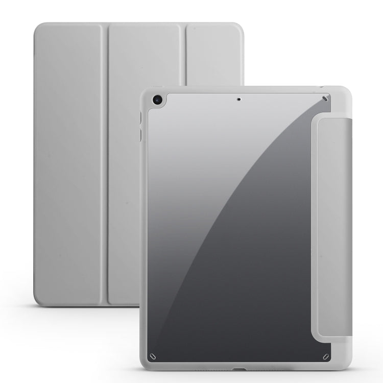 Acrylic 3-folding Smart Leather Tablet Case, For iPad 9.7 2018/2017, For iPad 10.2 2021/2020/2019, For iPad Air 2022/2020/Pro 11 2021/2020/2018