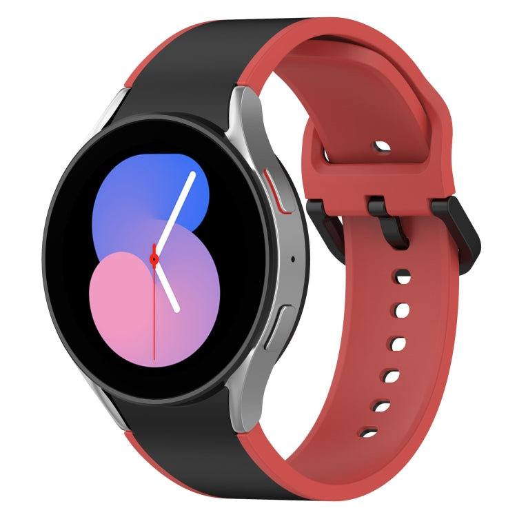 Two-color Silicone Watch Band, For Samsung Galaxy Watch5 Pro / Watch5