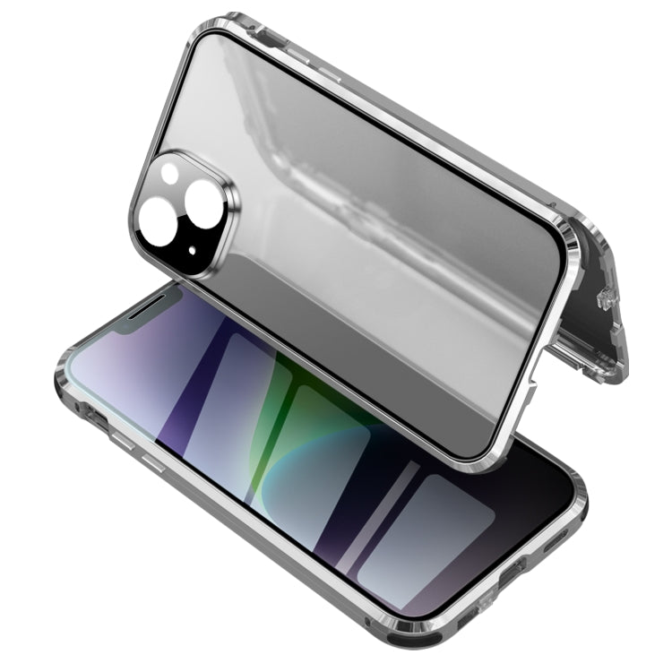 Anti-peeping Magnetic Tempered Glass Phone Case, For iPhone 14, For iPhone 14 Plus, For iPhone 14 Pro