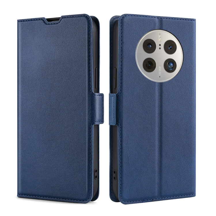 Ultra-thin Voltage Side Buckle Horizontal Flip Leather Phone Case