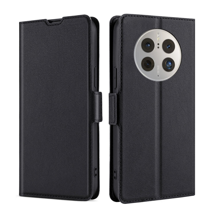 Ultra-thin Voltage Side Buckle Horizontal Flip Leather Phone Case