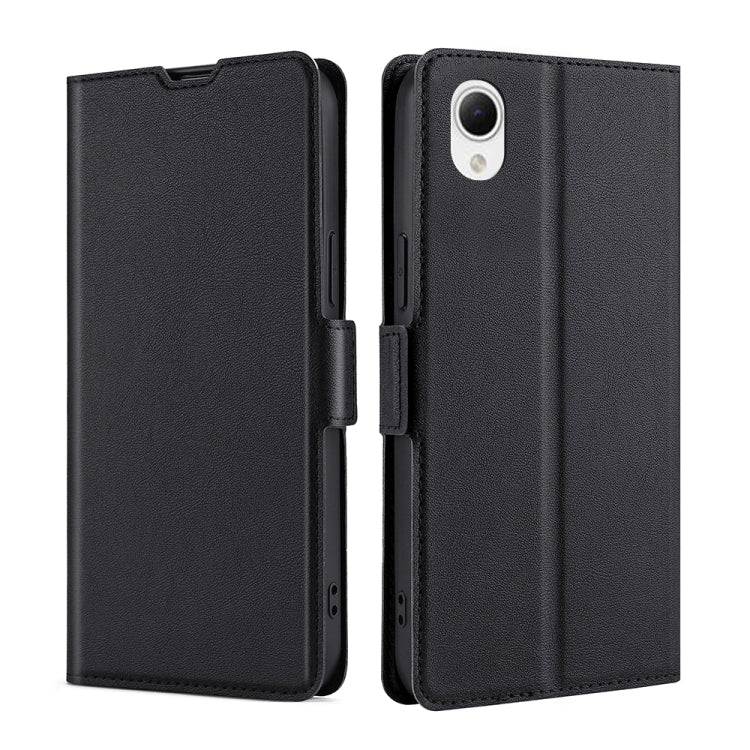 Ultra-thin Voltage Side Buckle Horizontal Flip Leather Phone Case