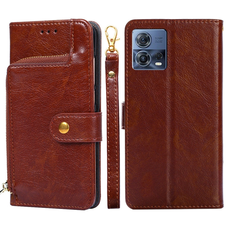Zipper Bag Flip Leather Phone Case, For Motorola Edge 30 Neo, For Motorola Edge 2022, For Motorola Edge S30 Pro 5G, For Huawei Mate 50, For Huawei Mate 50 Pro, For Motorola Edge X30 Pro 5G / Edge 30 Ultra
