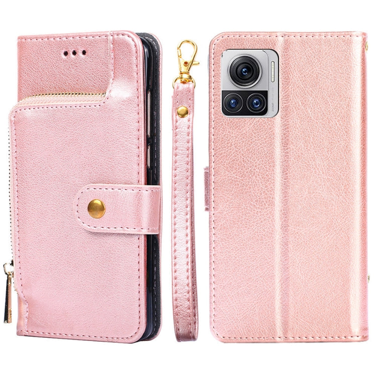 Zipper Bag Flip Leather Phone Case, For Motorola Edge 30 Neo, For Motorola Edge 2022, For Motorola Edge S30 Pro 5G, For Huawei Mate 50, For Huawei Mate 50 Pro, For Motorola Edge X30 Pro 5G / Edge 30 Ultra