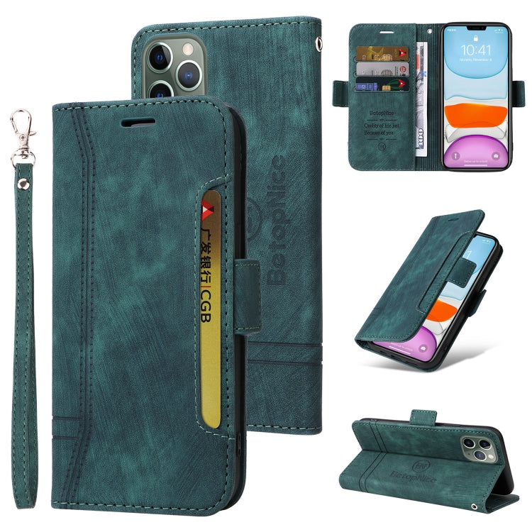 BETOPNICE Dual-side Buckle Leather Phone Case, For iPhone 12 mini, For iPhone 12 / 12 Pro, For iPhone 12 Pro Max, For iPhone 11