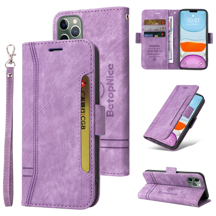 BETOPNICE Dual-side Buckle Leather Phone Case, For iPhone 12 mini, For iPhone 12 / 12 Pro, For iPhone 12 Pro Max, For iPhone 11