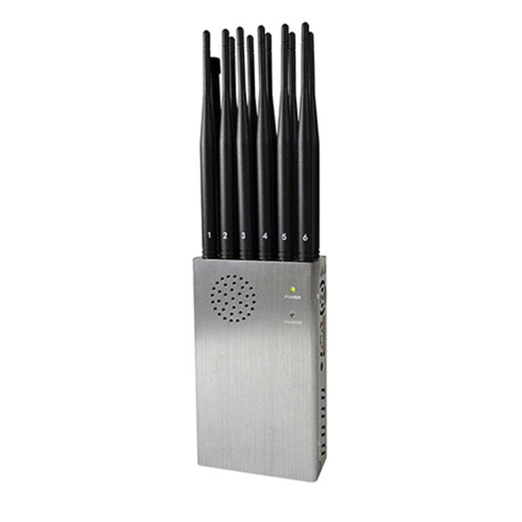 JAX-121A-12A 2G/3G/4G/5.8G/WIFI/GPS/LOJACK Mobile Signal Jammer with Remote Control