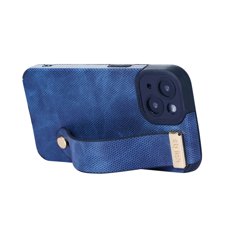 Wrist Strap TPU Leather Phone Case, For iPhone 13, For iPhone 13 Pro, For iPhone 13 Pro Max, For iPhone 12