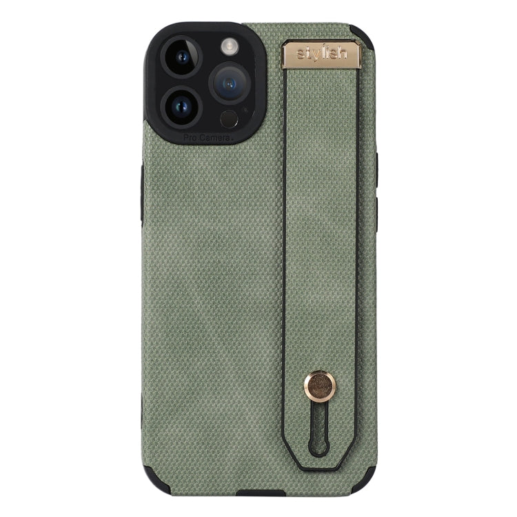 Wrist Strap TPU Leather Phone Case, For iPhone 13, For iPhone 13 Pro, For iPhone 13 Pro Max, For iPhone 12