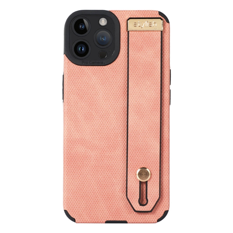 Wrist Strap TPU Leather Phone Case, For iPhone 13, For iPhone 13 Pro, For iPhone 13 Pro Max, For iPhone 12