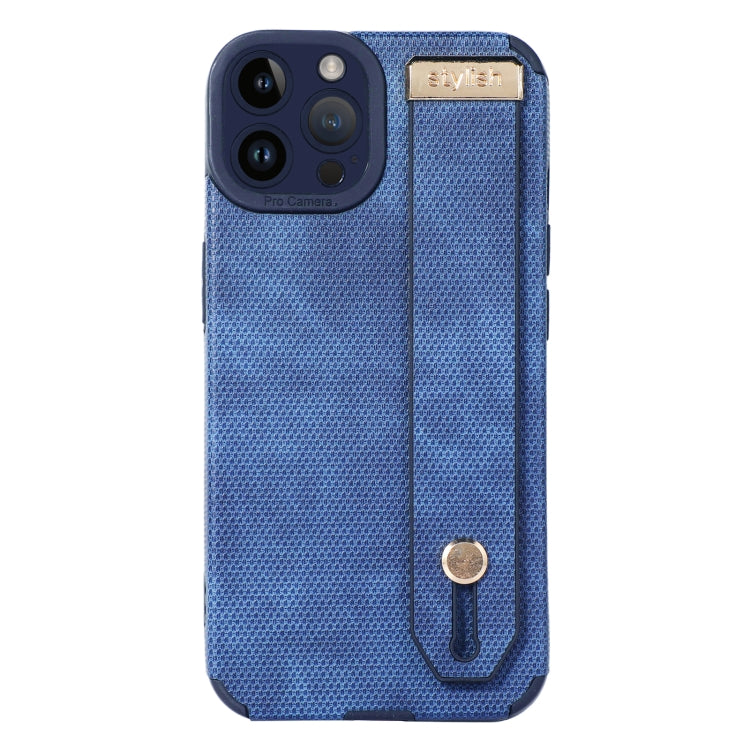 Wrist Strap TPU Leather Phone Case, For iPhone 13, For iPhone 13 Pro, For iPhone 13 Pro Max, For iPhone 12
