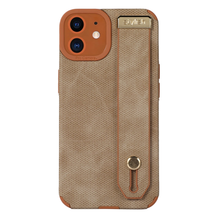 Wrist Strap TPU Leather Phone Case, For iPhone 13, For iPhone 13 Pro, For iPhone 13 Pro Max, For iPhone 12