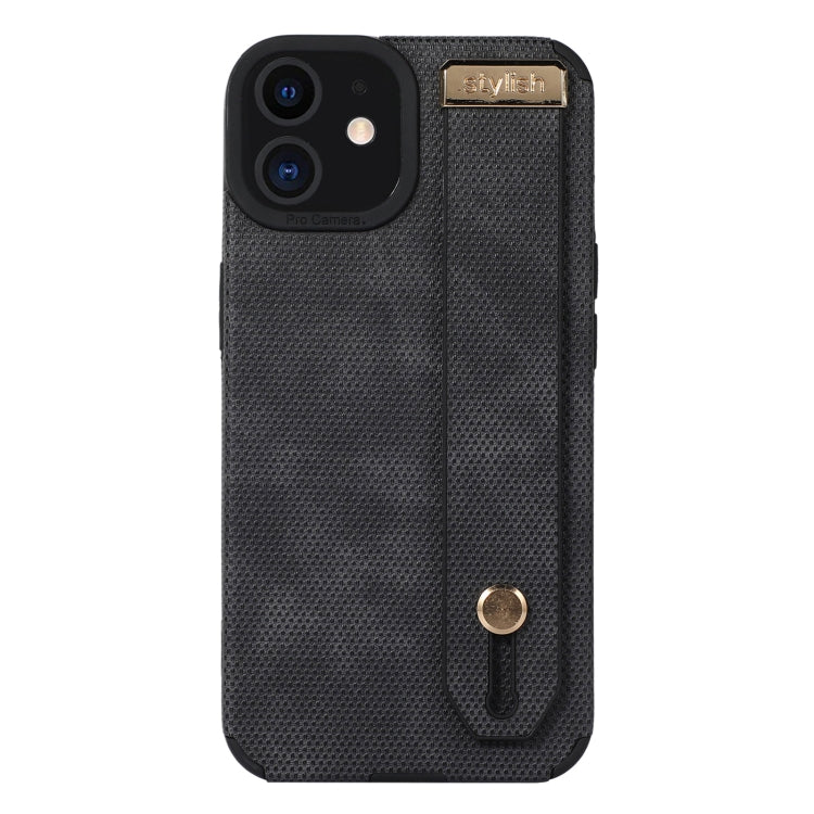 Wrist Strap TPU Leather Phone Case, For iPhone 13, For iPhone 13 Pro, For iPhone 13 Pro Max, For iPhone 12