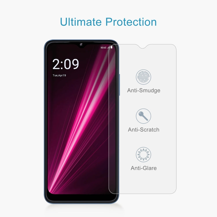 10pcs 0.26mm 9H 2.5D Tempered Glass Film, For T-Mobile T Phone 5G (10 PCS), For T-Mobile T Phone Pro 5G (10 PCS), For HTC Wildfire E plus (10 PCS)