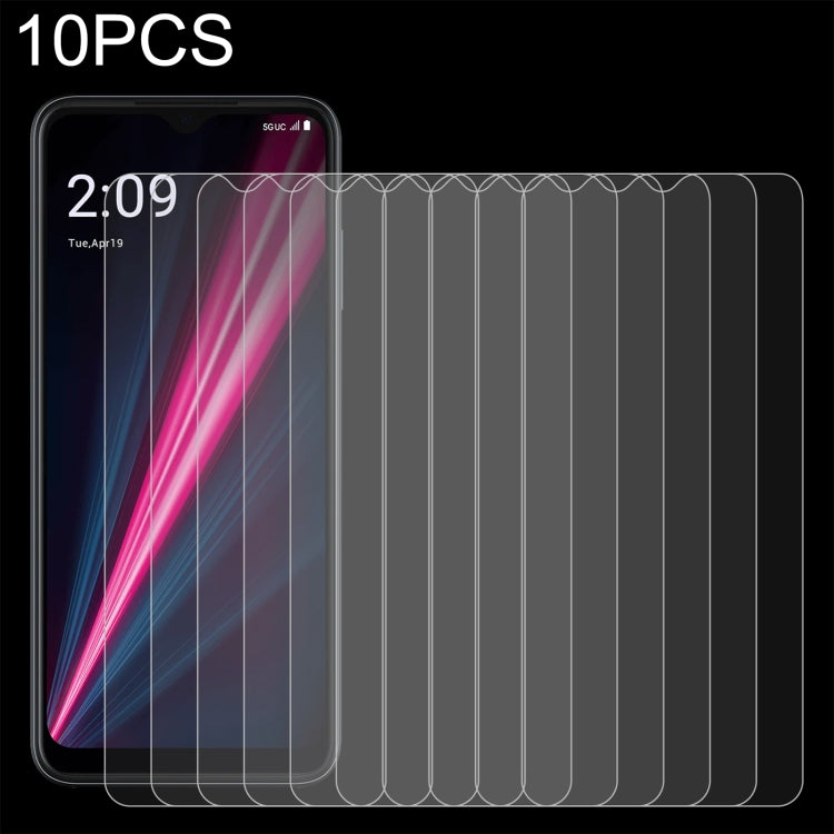 10pcs 0.26mm 9H 2.5D Tempered Glass Film, For T-Mobile T Phone 5G (10 PCS), For T-Mobile T Phone Pro 5G (10 PCS), For HTC Wildfire E plus (10 PCS)
