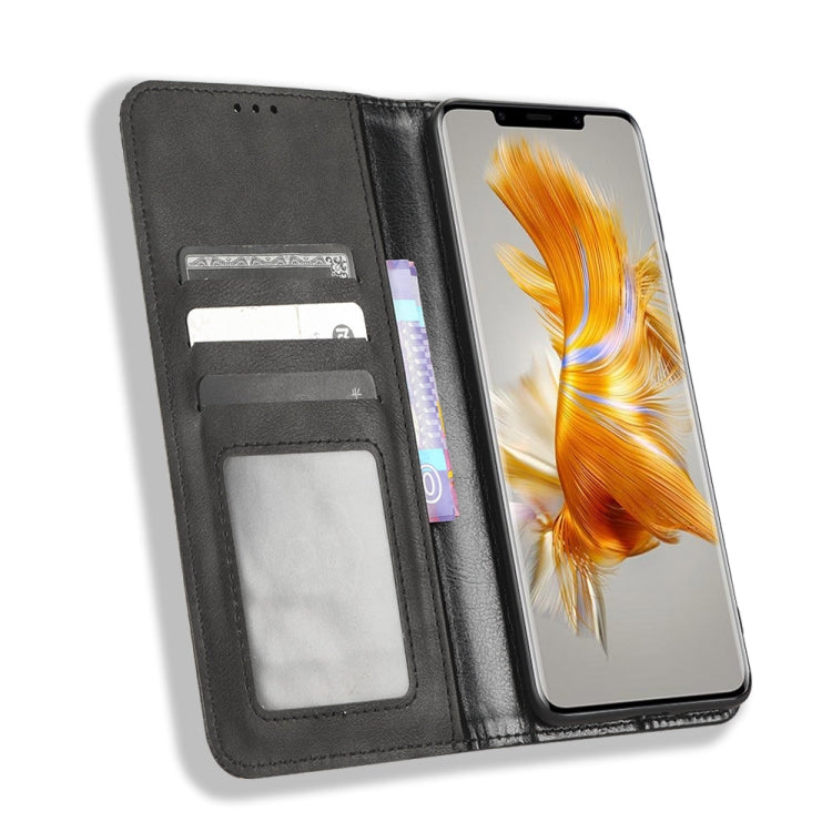 Magnetic Buckle Retro Texture Leather Phone Case